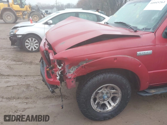 2009 Ford Ranger XLT with VIN 1FTYR44E79PA69116, listed as a IAAI auction lot 41045261 with 118,649 mi miles. Bid and sale history available at carsss.com. Image 18.