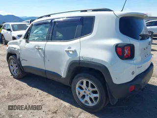 2017 Jeep Renegade Altitude with VIN ZACCJBBBXHPF94865, listed as a IAAI auction lot 42058023 with 92,538 mi miles and . Bid and sale history available at DreamBid. Image 3.