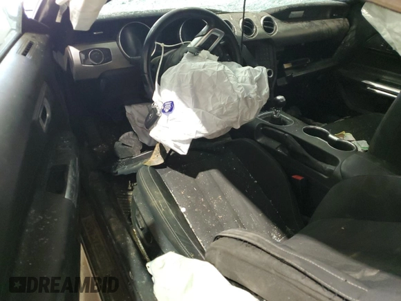 2019 Ford Mustang GT with VIN 1FA6P8CF3K5173835, listed as a Copart auction lot 56411435 with 57,162 mi miles and Salvage title. Bid and sale history available at DreamBid. Image 8.