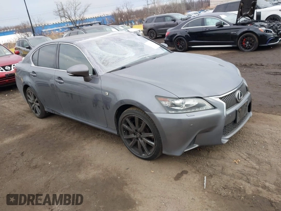 2013 Lexus GS 350 with VIN JTHCE1BL7D5014898, listed as a IAAI auction lot 41656269 with 102,275 mi miles. Bid and sale history available at carsss.com. Image 1.