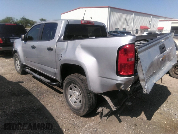 2018 Chevrolet Colorado 2WD Work Truck with VIN 1GCGSBEN6J1328866, listed as a IAAI auction lot 41860125 with 96,200 mi miles and . Bid and sale history available at DreamBid. Image 3.