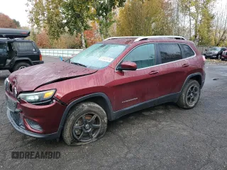 2019 Jeep Cherokee Latitude Plus with VIN 1C4PJMLNXKD360060, listed as a Copart auction lot 81046474 with 82,551 mi miles and Salvage title. Bid and sale history available at DreamBid. Image 1.