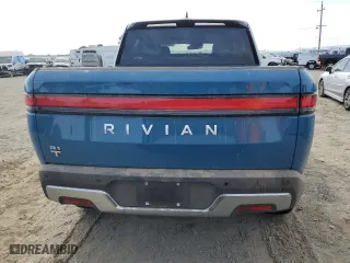2024 Rivian R1T Adventure with VIN 7FCTGBAA9RN031298, listed as a Copart auction lot 71777774 with 0 mi miles and Salvage Title. Bid and sale history available at carsss.com. Image 6.