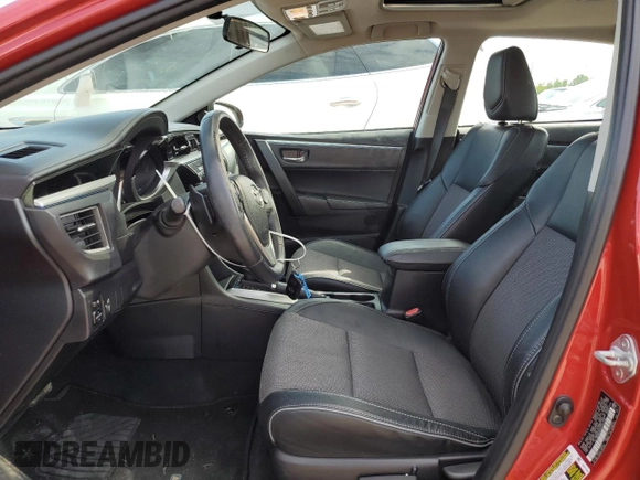 2016 Toyota Corolla L with VIN 2T1BURHE2GC716738, listed as a Copart auction lot 55645194 with 87,305 mi miles and Salvage title. Bid and sale history available at DreamBid. Image 7.