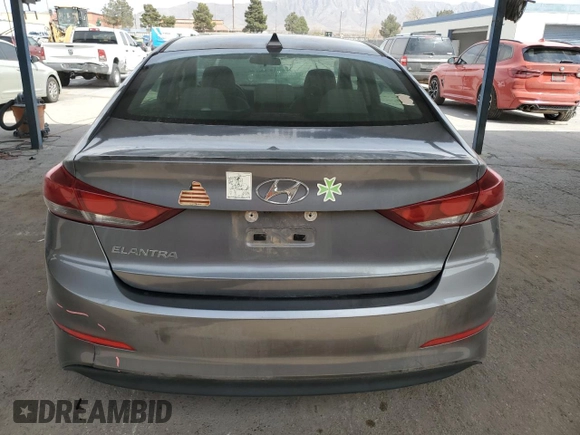 2018 Hyundai Elantra SEL with VIN 5NPD84LF4JH385018, listed as a Copart auction lot 50708615 with 81,679 mi miles and Salvage Title. Bid and sale history available at DreamBid. Image 6.