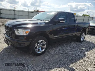 2020 Ram 1500 Big Horn with VIN 1C6SRFBT7LN148668, listed as a Copart auction lot 57949855 with 75,065 mi miles and Salvage title. Bid and sale history available at DreamBid. Image 1.
