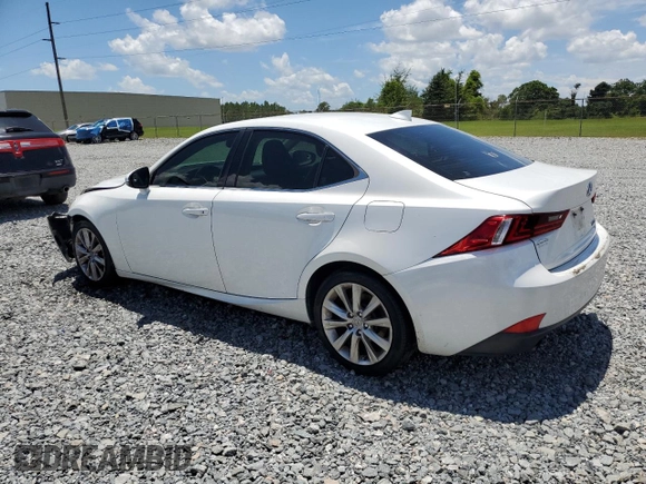 2014 Lexus IS 250 with VIN JTHBF1D22E5024186, listed as a Copart auction lot 61187265 with 261,266 mi miles and Salvage title. Bid and sale history available at DreamBid. Image 2.