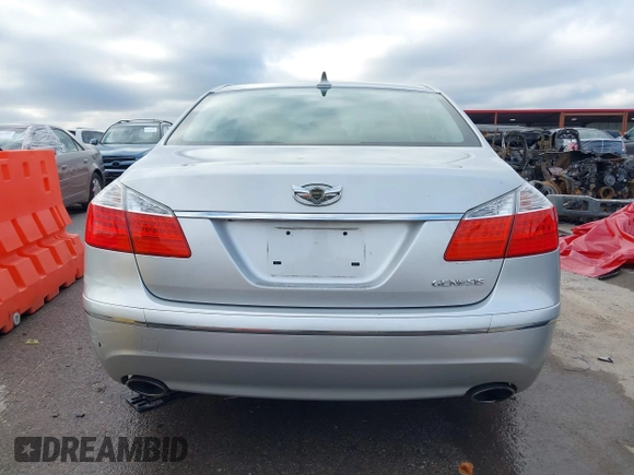 2009 Hyundai Genesis with VIN KMHGC46E29U036130, listed as a IAAI auction lot 41136708 with 145,256 mi miles and . Bid and sale history available at DreamBid. Image 16.