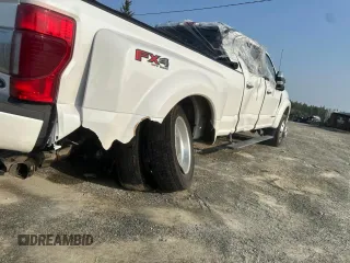 2022 Ford F-450 XL with VIN 1FT8W4DT4NEG07557, listed as a Copart auction lot 66931864 with 54,291 mi miles and Salvage Title. Bid and sale history available at carsss.com. Image 3.