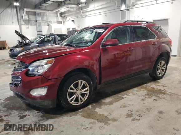 2017 Chevrolet Equinox LT with VIN 2GNFLFE38H6169524, listed as a Copart auction lot 50931055 with 128,599 mi miles and Salvage Title. Bid and sale history available at carsss.com. Image 1.