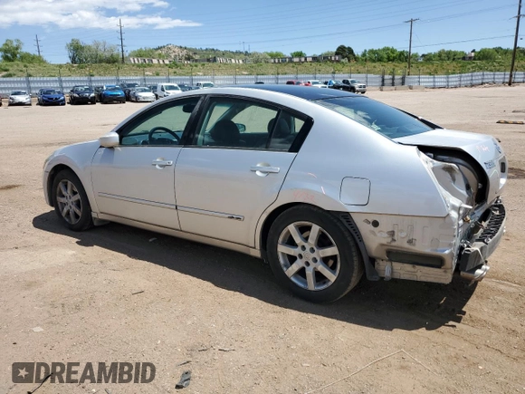 2006 Nissan Maxima SE with VIN 1N4BA41E96C835762, listed as a Copart auction lot 58251175 with 169,378 mi miles and Salvage title. Bid and sale history available at DreamBid. Image 2.