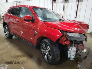 2020 Mitsubishi Outlander ES with VIN JA4AR3AU8LU015270, listed as a Copart auction lot 53287225 with 82,593 mi miles and Salvage title. Bid and sale history available at DreamBid. Image 4.
