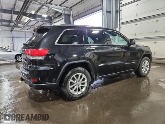 2014 Jeep Grand Cherokee Limited with VIN 1C4RJFBG2EC172683, listed as a Copart auction lot 60928785 with 193,247 mi miles and Salvage title. Bid and sale history available at DreamBid. Image 3.