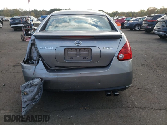 2008 Nissan Maxima 3.5 SE with VIN 1N4BA41E58C827645, listed as a Copart auction lot 74666844 with 146,742 mi miles and Salvage Title. Bid and sale history available at carsss.com. Image 6.