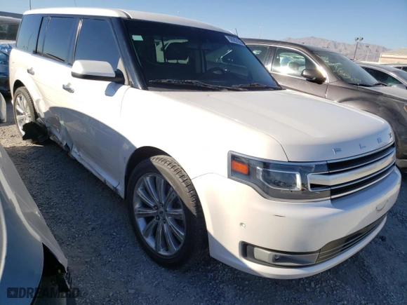 2017 Ford Flex Limited EcoBoost with VIN 2FMHK6DT7HBA14018, listed as a Copart auction lot 88582155 with 69,601 mi miles and Salvage Title. Bid and sale history available at carsss.com. Image 4.