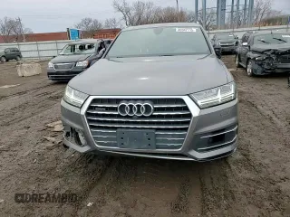 2017 Audi Q7 Premium Plus with VIN WA1LAAF71HD032877, listed as a Copart auction lot 46947115 with 115,218 mi miles and Salvage Title. Bid and sale history available at carsss.com. Image 12.