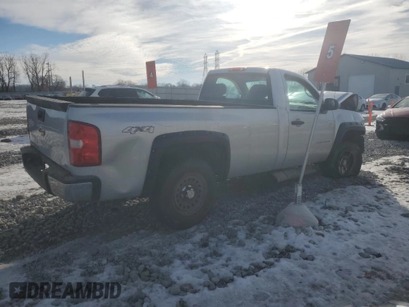 2012 Chevrolet Silverado 1500 Work Truck with VIN 1GCNKPEX9CZ159212, listed as a Copart auction lot 43075945 with 200,120 mi miles and Salvage Title. Bid and sale history available at DreamBid. Image 3.