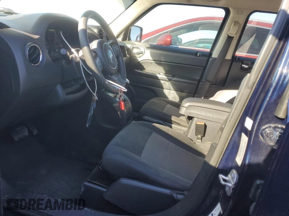 2017 Jeep Patriot Sport with VIN 1C4NJPBA4HD134399, listed as a Copart auction lot 72079814 with 113,035 mi miles and Salvage title. Bid and sale history available at DreamBid. Image 7.