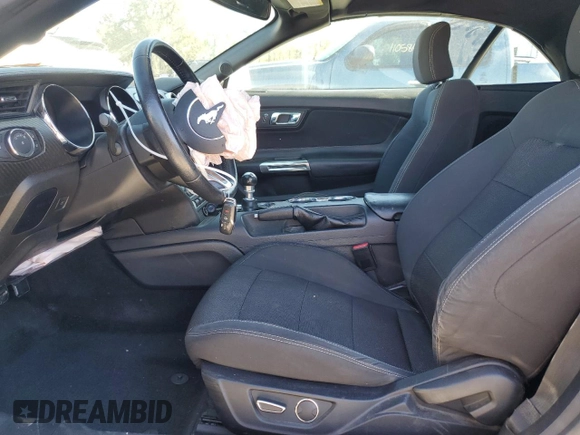2017 Ford Mustang V6 with VIN 1FATP8EM8H5271878, listed as a Copart auction lot 50373315 with 47,406 mi miles and Salvage Title. Bid and sale history available at carsss.com. Image 7.