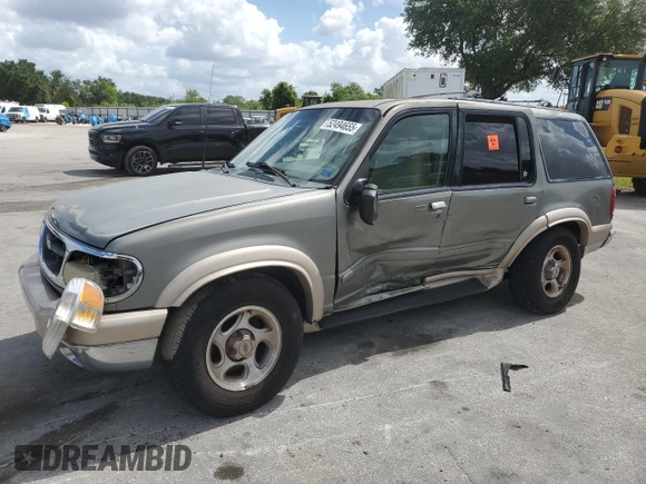 2000 Ford Explorer Eddie Bauer with VIN 1FMZU64E8YZB16294, listed as a Copart auction lot 52494655 with 196,168 mi miles and Salvage title. Bid and sale history available at DreamBid. Image 1.