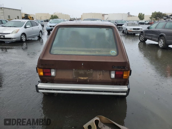1979 Volkswagen Rabbit z VIN 1793863402, wystawiony jako Copart lot #79580954 z przebiegiem 82 349 mil mil oraz Czysty tytuł • Clean title. Historia ofert i sprzedaży dostępna na DreamBid. Obrazek 6.