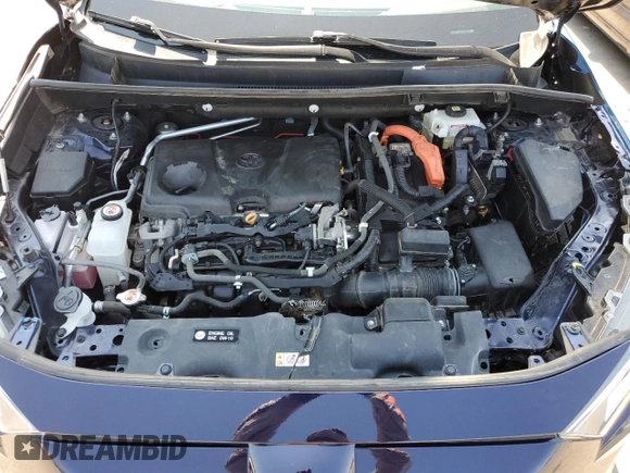 2021 Toyota RAV4 Hybrid XLE with VIN 2T3RWRFV4MW113240, listed as a Copart auction lot 65217455 with 42,715 mi miles and Salvage title. Bid and sale history available at DreamBid. Image 12.