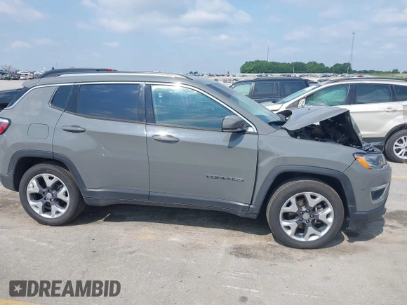 2020 Jeep Compass Limited with VIN 3C4NJCCB8LT128866, listed as a IAAI auction lot 42420735 with 149,565 mi miles and . Bid and sale history available at DreamBid. Image 13.