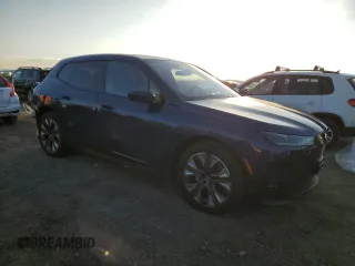 2025 BMW iX xDrive50 with VIN WB523CF01SCT04234, listed as a Copart auction lot 43649065 with 2,189 mi miles and Salvage Title. Bid and sale history available at carsss.com. Image 4.