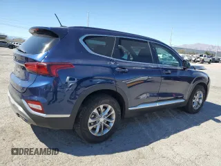 2019 Hyundai Santa Fe SE with VIN 5NMS23AD4KH080248, listed as a Copart auction lot 50587115 with 62,265 mi miles and Salvage Title. Bid and sale history available at carsss.com. Image 3.