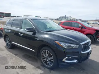 2017 Infiniti QX60 with VIN 5N1DL0MM0HC501577, listed as a IAAI auction lot 41887364 with 124,602 mi miles and . Bid and sale history available at DreamBid. Image 1.