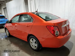 2013 Chevrolet Sonic LT with VIN 1G1JC5SB9D4220025, listed as a Copart auction lot 49413435 with 96,320 mi miles and Salvage Title. Bid and sale history available at DreamBid. Image 2.