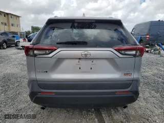 2019 Toyota RAV4 LE with VIN 2T3H1RFVXKW041886, listed as a Copart auction lot 51269445 with 45,932 mi miles and Salvage Title. Bid and sale history available at carsss.com. Image 6.