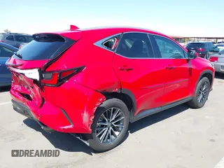 2023 Lexus NX with VIN 2T2GGCEZ2PC020362, listed as a IAAI auction lot 41968514 with 16,549 mi miles. Bid and sale history available at carsss.com. Image 4.