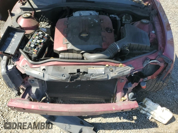 2010 Chevrolet Camaro 1LT z VIN 2G1FB1EV1A9167711, wystawiony jako Copart lot #47440015 z przebiegiem Nie podano mil oraz Szkoda całkowita • Salvage title. Historia ofert i sprzedaży dostępna na DreamBid. Obrazek 11.