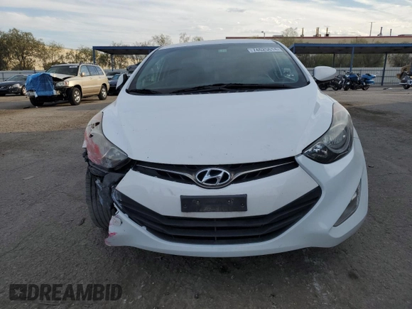 2013 Hyundai Elantra Coupe GS with VIN KMHDH6AE3DU016131, listed as a Copart auction lot 74625614 with 75,332 mi miles and Non Repairable. Bid and sale history available at carsss.com. Image 5.