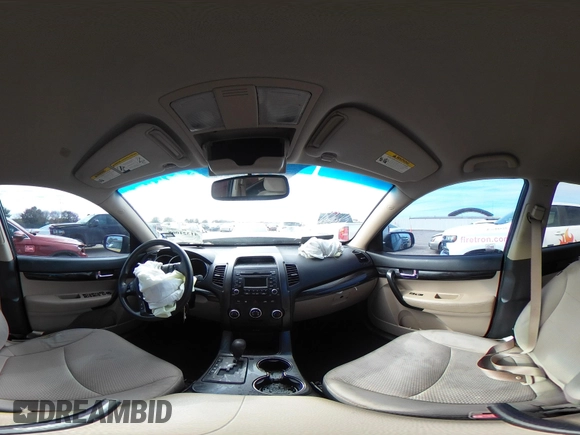 2013 Kia Sorento LX with VIN 5XYKT4A27DG317779, listed as a IAAI auction lot 41321068 with 155,648 mi miles. Bid and sale history available at carsss.com. Image 19.