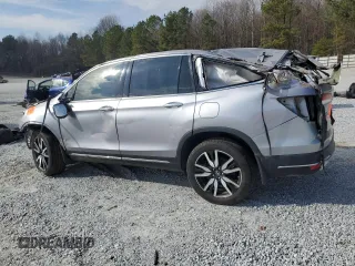 2022 Honda Pilot Touring 7-Passenger with VIN 5FNYF6H66NB019562, listed as a Copart auction lot 43752405 with 0 mi miles and Salvage Title. Bid and sale history available at carsss.com. Image 2.