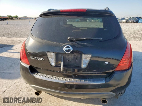 2007 Nissan Murano SL z VIN JN8AZ08T67W500653, wystawiony jako Copart lot #52358815 z przebiegiem 149 752 mil mil oraz Czysty tytuł • Clean title. Historia ofert i sprzedaży dostępna na DreamBid. Obrazek 6.
