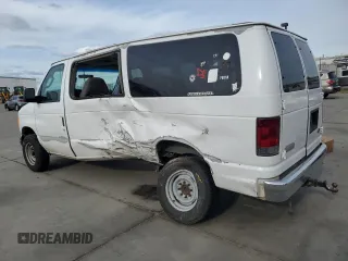 2006 Ford Econoline Passenger XL with VIN 1FBNE31L96HA61105, listed as a Copart auction lot 51996365 with 306,164 mi miles and Salvage title. Bid and sale history available at DreamBid. Image 2.