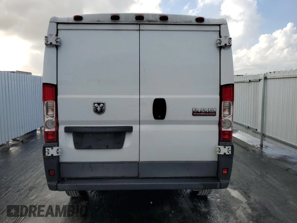 2016 Ram ProMaster Cargo with VIN 3C6TRVNG8GE125889, listed as a Copart auction lot 80901054 with 121,222 mi miles and Clean Title. Bid and sale history available at DreamBid. Image 6.