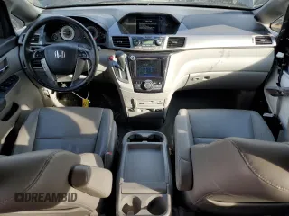 2015 Honda Odyssey EX-L with VIN 5FNRL5H69FB039877, listed as a Copart auction lot 46333935 with 238,716 mi miles and Salvage Title. Bid and sale history available at DreamBid. Image 8.