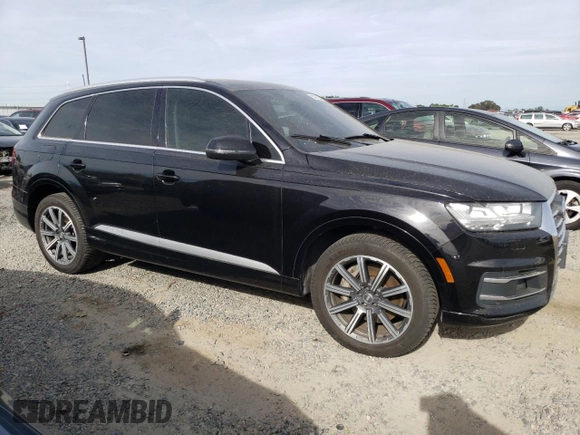 2017 Audi Q7 Premium Plus with VIN WA1LAAF70HD020610, listed as a Copart auction lot 52997525 with 129,215 mi miles and Clean Title. Bid and sale history available at carsss.com. Image 4.