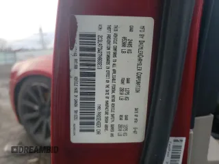 2007 Chrysler 300 C SRT8 with VIN 2C3LA73W27H869213, listed as a Copart auction lot 81090364 with 0 mi miles and Clean Title. Bid and sale history available at carsss.com. Image 12.