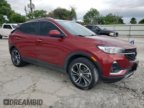 2023 Buick Encore GX Select с VIN KL4MMDS20PB099567, выставлен на аукционе Copart как лот 58995325 с пробегом 38 423 миль миль и Списание • Salvage title. История ставок и продаж доступна на DreamBid. Изображение 4.