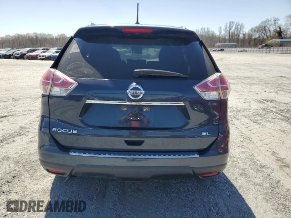 2015 Nissan Rogue SL with VIN 5N1AT2MTXFC832461, listed as a Copart auction lot 50018045 with 212,469 mi miles and Clean Title. Bid and sale history available at carsss.com. Image 6.