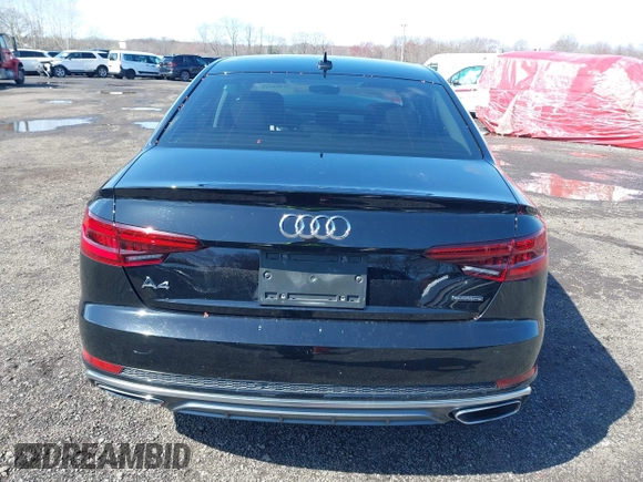 2019 Audi A4 Premium z VIN WAUDNAF47KA107169, wystawiony jako IAAI lot #41891215 z przebiegiem 49 247 mil mil oraz . Historia ofert i sprzedaży dostępna na DreamBid. Obrazek 16.