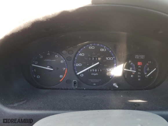 1998 Honda Civic EX with VIN 1HGEJ8240WL117698, listed as a Copart auction lot 43594935 with 295,815 mi miles and Salvage Title. Bid and sale history available at carsss.com. Image 9.
