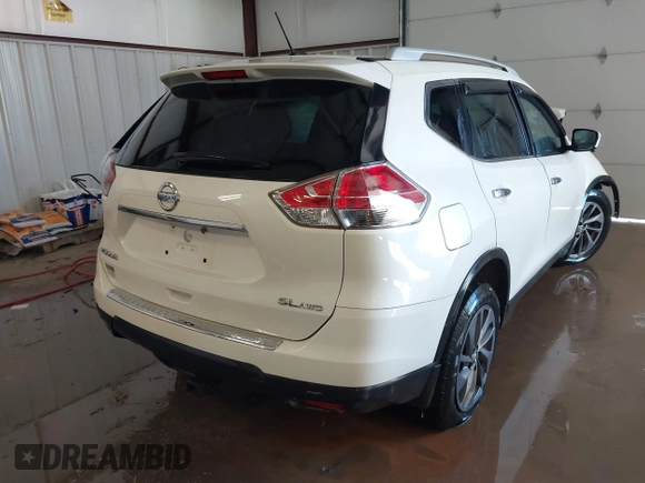 2016 Nissan Rogue SL with VIN 5N1AT2MV0GC770880, listed as a IAAI auction lot 41398955 with Not Provided miles and . Bid and sale history available at DreamBid. Image 4.