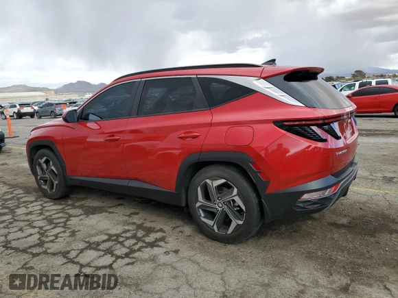 2023 Hyundai Tucson SEL with VIN 5NMJF3AE0PH202233, listed as a Copart auction lot 47496815 with 51,854 mi miles and Salvage Title. Bid and sale history available at carsss.com. Image 2.