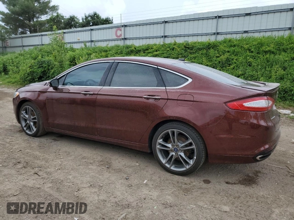 2016 Ford Fusion Titanium with VIN 3FA6P0D95GR141645, listed as a Copart auction lot 62582215 with 216,674 mi miles and Clean title. Bid and sale history available at DreamBid. Image 2.